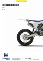 Предварительный просмотр 136 страницы Husqvarna TC 85 2020 Owner'S Manual