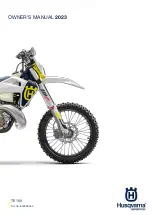 Husqvarna TE 150 2023 Owner'S Manual предпросмотр