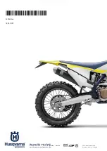 Предварительный просмотр 169 страницы Husqvarna TE 250 Owner'S Manual