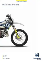 Husqvarna TE 250i Owner'S Manual preview