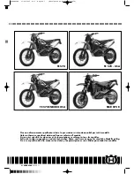 Предварительный просмотр 7 страницы Husqvarna TE 570 Supermoto Workshop Manual