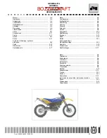 Предварительный просмотр 15 страницы Husqvarna TE 610 2006 Workshop Manual