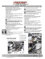 Предварительный просмотр 88 страницы Husqvarna TE 610 2006 Workshop Manual