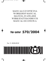 Предварительный просмотр 3 страницы Husqvarna te-smr 570/2004 Workshop Manual