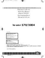 Предварительный просмотр 7 страницы Husqvarna te-smr 570/2004 Workshop Manual