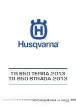 Husqvarna TR 650 STRADA 2013 Workshop Manual preview