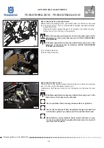 Предварительный просмотр 38 страницы Husqvarna TR 650 STRADA 2013 Workshop Manual