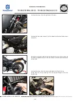 Предварительный просмотр 78 страницы Husqvarna TR 650 STRADA 2013 Workshop Manual