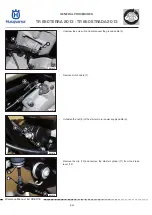 Предварительный просмотр 90 страницы Husqvarna TR 650 STRADA 2013 Workshop Manual