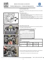 Предварительный просмотр 95 страницы Husqvarna TR 650 STRADA 2013 Workshop Manual