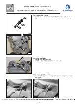 Предварительный просмотр 99 страницы Husqvarna TR 650 STRADA 2013 Workshop Manual