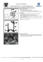 Предварительный просмотр 147 страницы Husqvarna TR 650 STRADA 2013 Workshop Manual