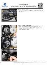 Предварительный просмотр 194 страницы Husqvarna TR 650 STRADA 2013 Workshop Manual