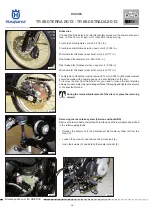 Предварительный просмотр 204 страницы Husqvarna TR 650 STRADA 2013 Workshop Manual