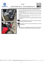 Предварительный просмотр 218 страницы Husqvarna TR 650 STRADA 2013 Workshop Manual