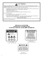 Предварительный просмотр 6 страницы Husqvarna TS 250 X3 Operator'S Manual