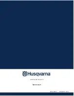 Предварительный просмотр 22 страницы Husqvarna TS 250 X3 Operator'S Manual