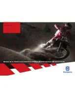 Husqvarna TS 250R 2013 Owner'S Manual preview