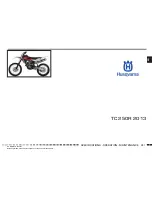 Preview for 2 page of Husqvarna TS 250R 2013 Owner'S Manual