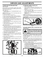 Предварительный просмотр 24 страницы Husqvarna TS 342 Operator'S Manual