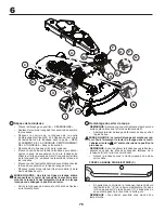 Preview for 76 page of Husqvarna TS 348XD Instruction Manual