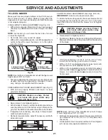 Предварительный просмотр 21 страницы Husqvarna ts 352 Operator'S Manual