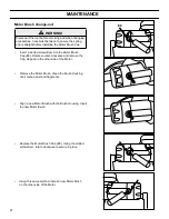 Предварительный просмотр 22 страницы Husqvarna TS 355 B Operator'S Manual