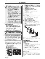 Предварительный просмотр 36 страницы Husqvarna TS 60 Operator'S Manual