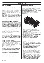 Preview for 4 page of Husqvarna TS70 Operator'S Manual