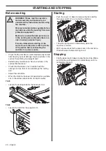 Preview for 22 page of Husqvarna TS70 Operator'S Manual