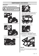 Preview for 25 page of Husqvarna TS70 Operator'S Manual