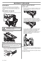 Preview for 36 page of Husqvarna TS70 Operator'S Manual