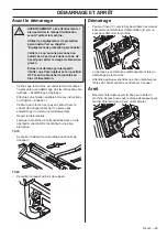 Preview for 49 page of Husqvarna TS70 Operator'S Manual