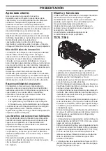 Preview for 58 page of Husqvarna TS70 Operator'S Manual