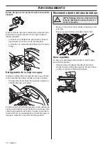 Preview for 74 page of Husqvarna TS70 Operator'S Manual