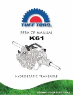 Husqvarna Tuff Torq K61 Service Manual preview