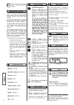 Preview for 4 page of Husqvarna VP200 Operating Instructions Manual