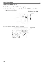 Предварительный просмотр 22 страницы Husqvarna W 100D Operator'S Manual