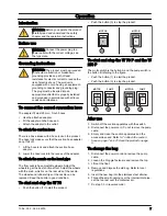 Preview for 7 page of Husqvarna W 250 P Operator'S Manual