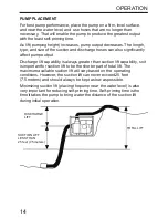 Preview for 16 page of Husqvarna W 40P Operator'S Manual