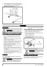 Preview for 8 page of Husqvarna W50P Operator'S Manual