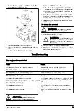 Preview for 13 page of Husqvarna W50P Operator'S Manual