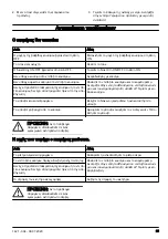 Preview for 65 page of Husqvarna W50P Operator'S Manual