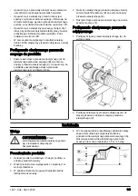 Preview for 145 page of Husqvarna W50P Operator'S Manual