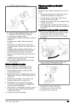 Preview for 205 page of Husqvarna W50P Operator'S Manual