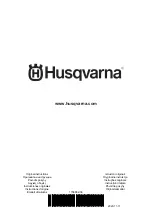 Preview for 224 page of Husqvarna W50P Operator'S Manual