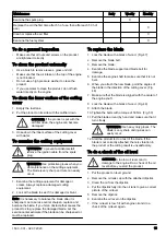 Preview for 15 page of Husqvarna W520 Operator'S Manual