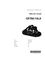 Preview for 2 page of Husqvarna Wacker Neuson CRT60-74LX Operator'S Manual