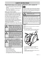 Preview for 5 page of Husqvarna WCV 180 Operator'S Manual