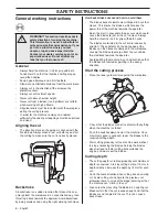 Preview for 8 page of Husqvarna WCV 180 Operator'S Manual